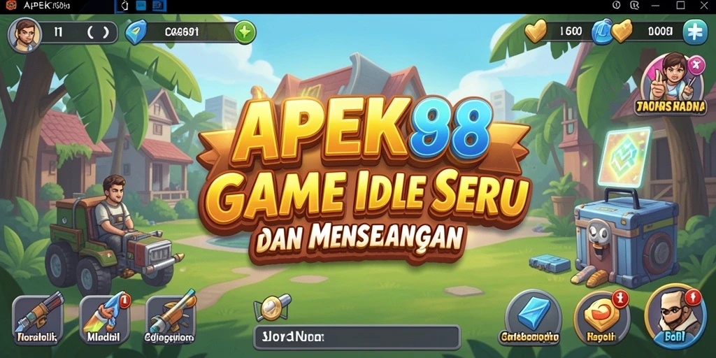 Tampilan gameplay APEK88 yang menampilkan karakter dan misi yang seru.