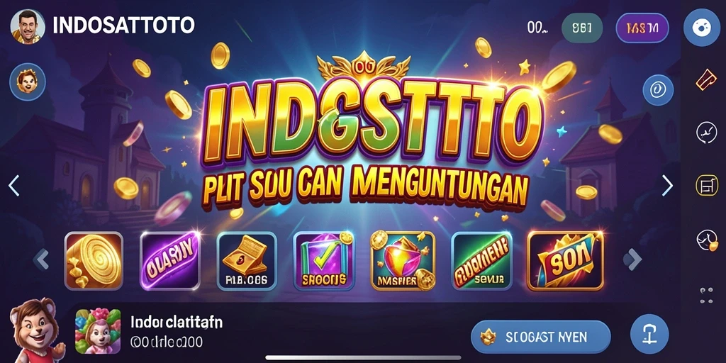 Screenshot gameplay INDOSATTOTO menampilkan keseruan permainan Slot.