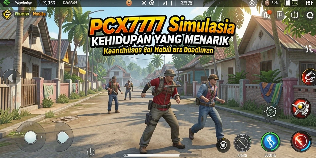 Tampilan gameplay <strong>PCX777</strong> yang menarik dan interaktif.